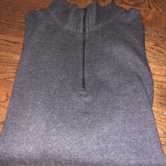 Polo Ralph Lauren Other - Polo sport quarter zip grey zipper long sleeve sweater size L